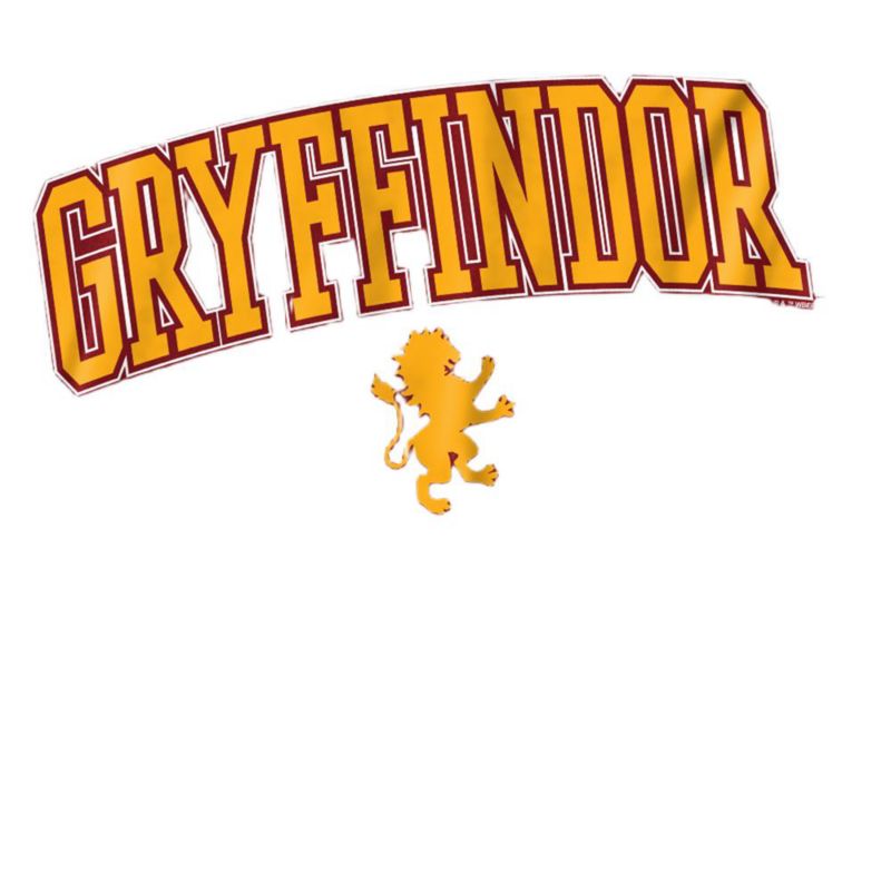 Men's Gryffindor Arched Lion T Shirt