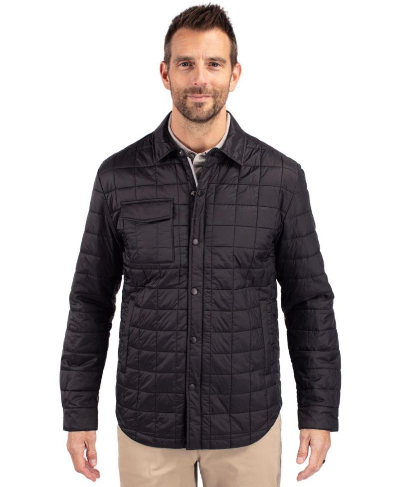 Big & Tall Rainier PrimaLoft Eco Insulated Quilted Shirt Jacket