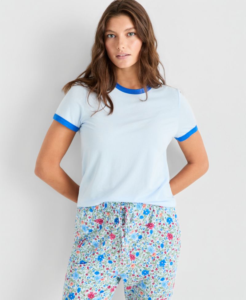 Women's Solid Baby Sleep Tee, XS-3X