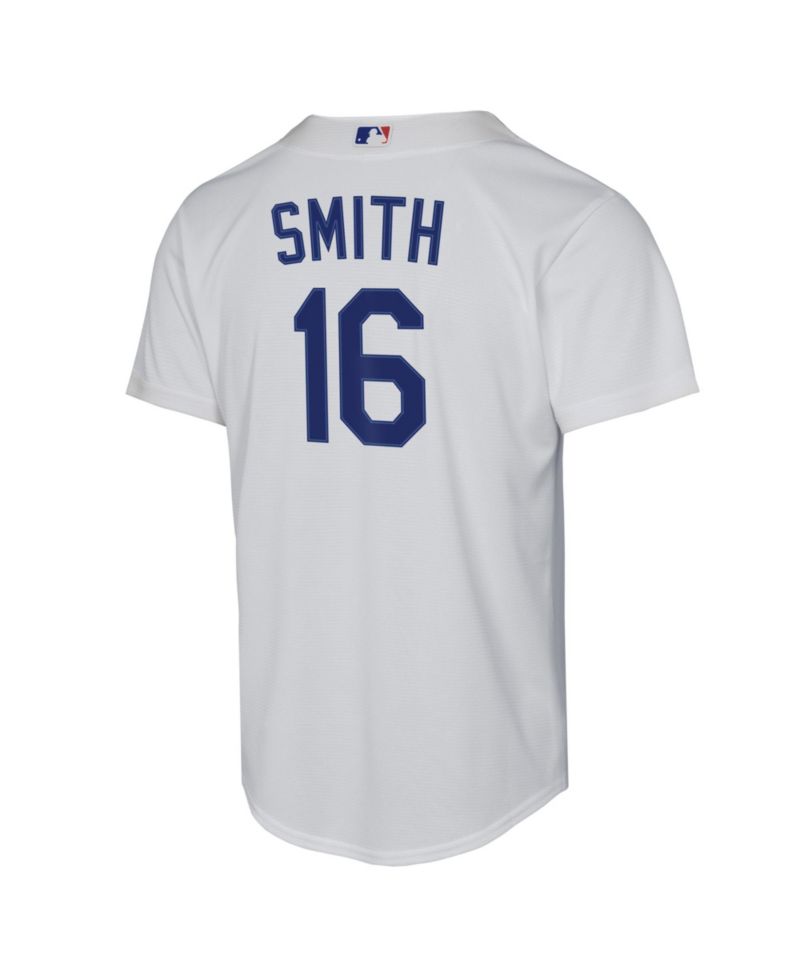 Men's Will Smith White Los Angeles Dodgers Home Replica Jersey