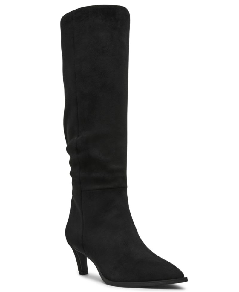 Women's Heksly Tall Slouchy Heeled Dress Boots, Regular & Wide Calf