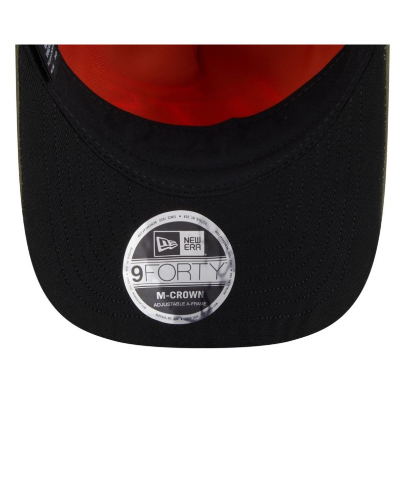 x Alpha Men's Industries Olive New York Jets A-Frame 9FORTY Adjustable Hat