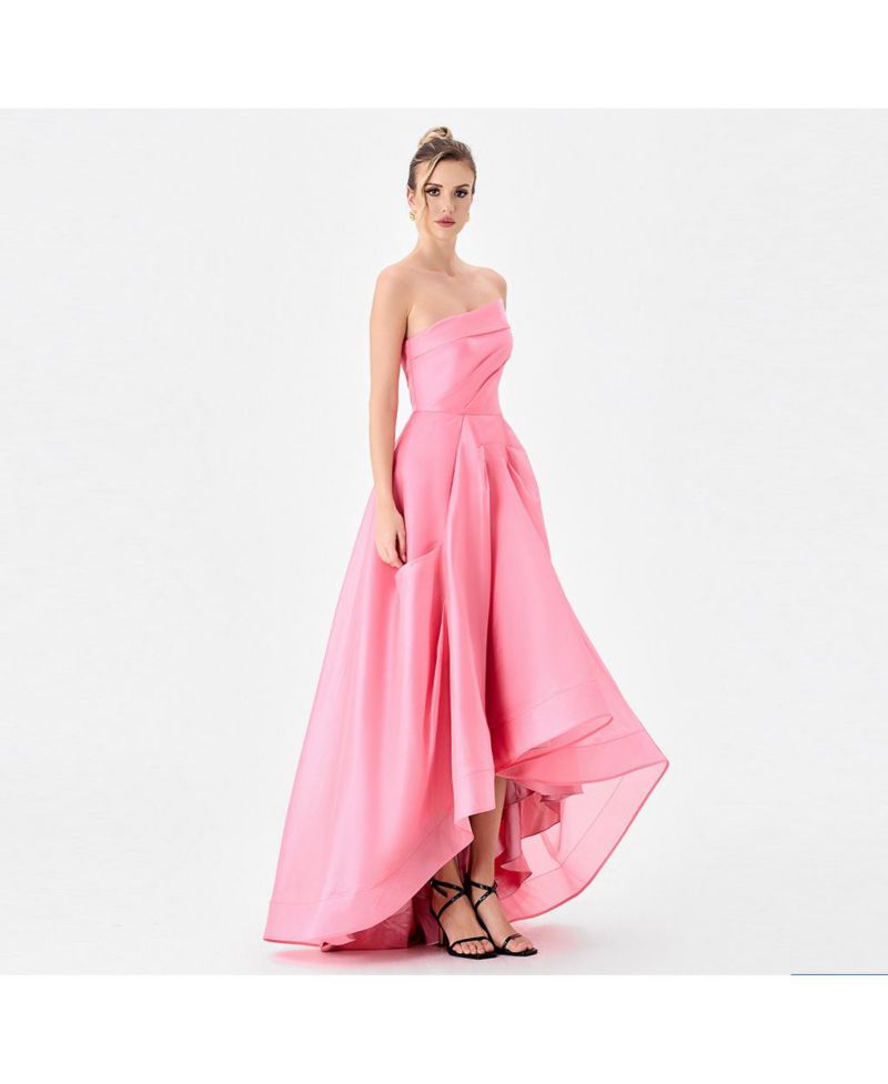 Women's Jeila Strapless Hi-Lo Gown
