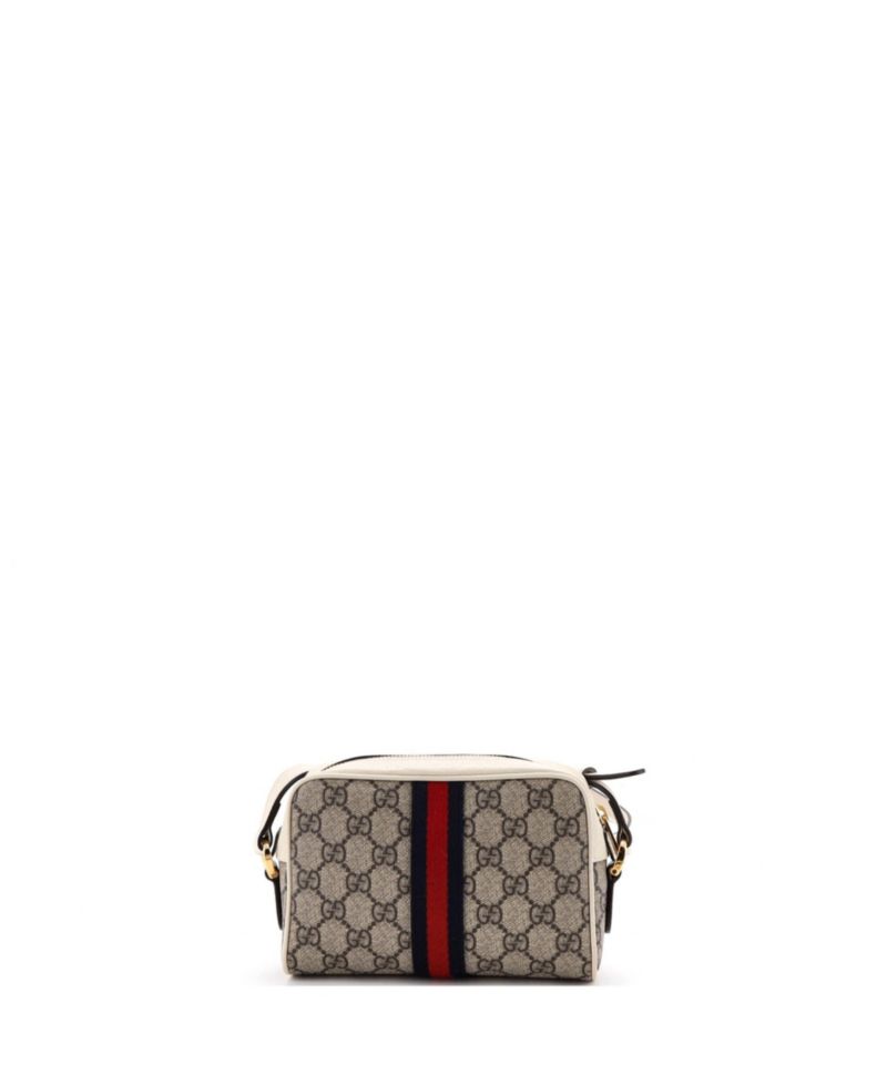 Mini Ophidia Shoulder Bag GG Coated Canvas