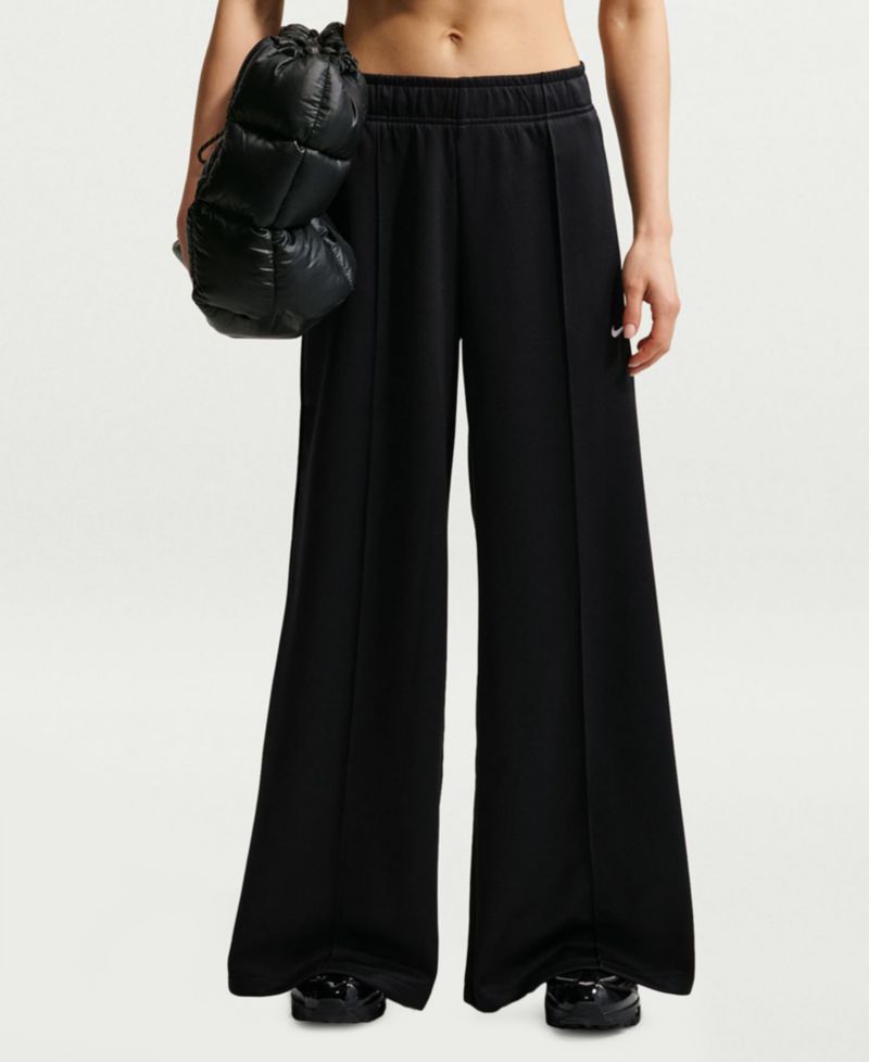 Women's Sportswear Mid-Rise Wide-Leg Track Pants