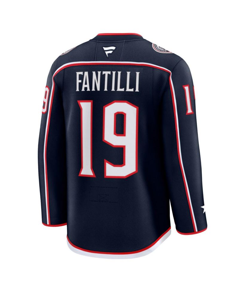 Men's Adam Fantilli Navy Columbus Blue Jackets Home Premium Jersey