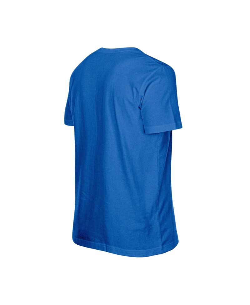 Men's Royal Kansas City Royals Oversized Throwback Distressed T-Shirt