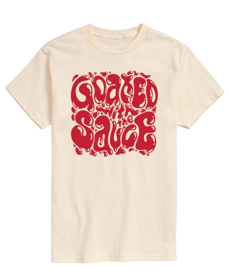 Men's Goated With The Sauce Short-Sleeve Graphic T-Shirt