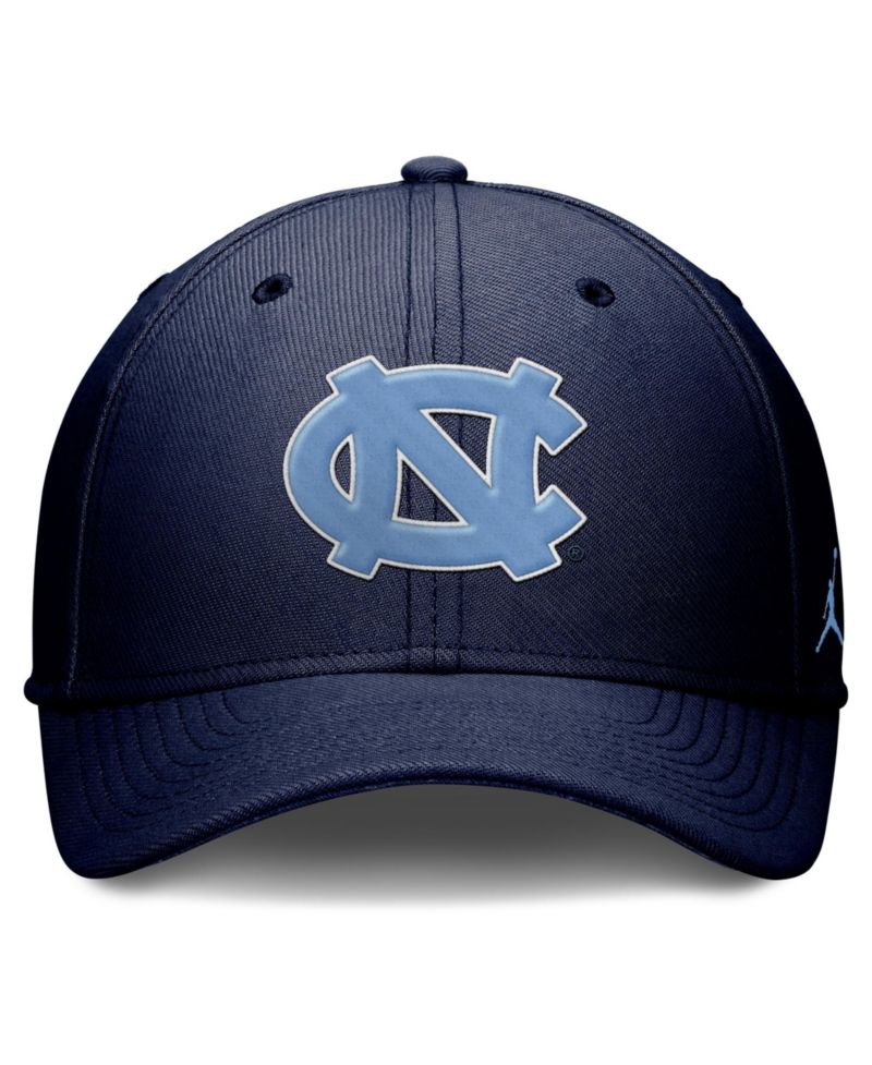 Men's Navy North Carolina Tar Heels Rise Swoosh Dri-FIT Flex Hat