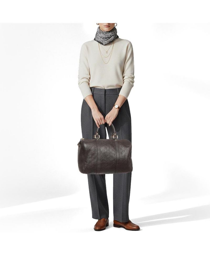 Women's Joy Medium Guccissima Leather Boston Bag