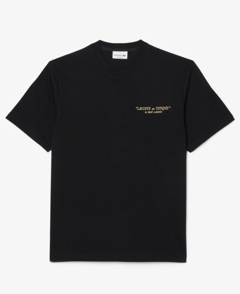 Men's Embroidered Crewneck T-Shirt