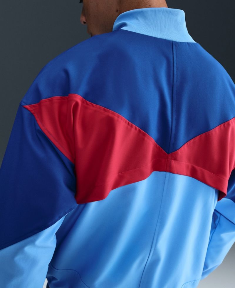 Men's Blue Barcelona Special Edition Strike Anthem Full-Zip Dri-FIT Jacket