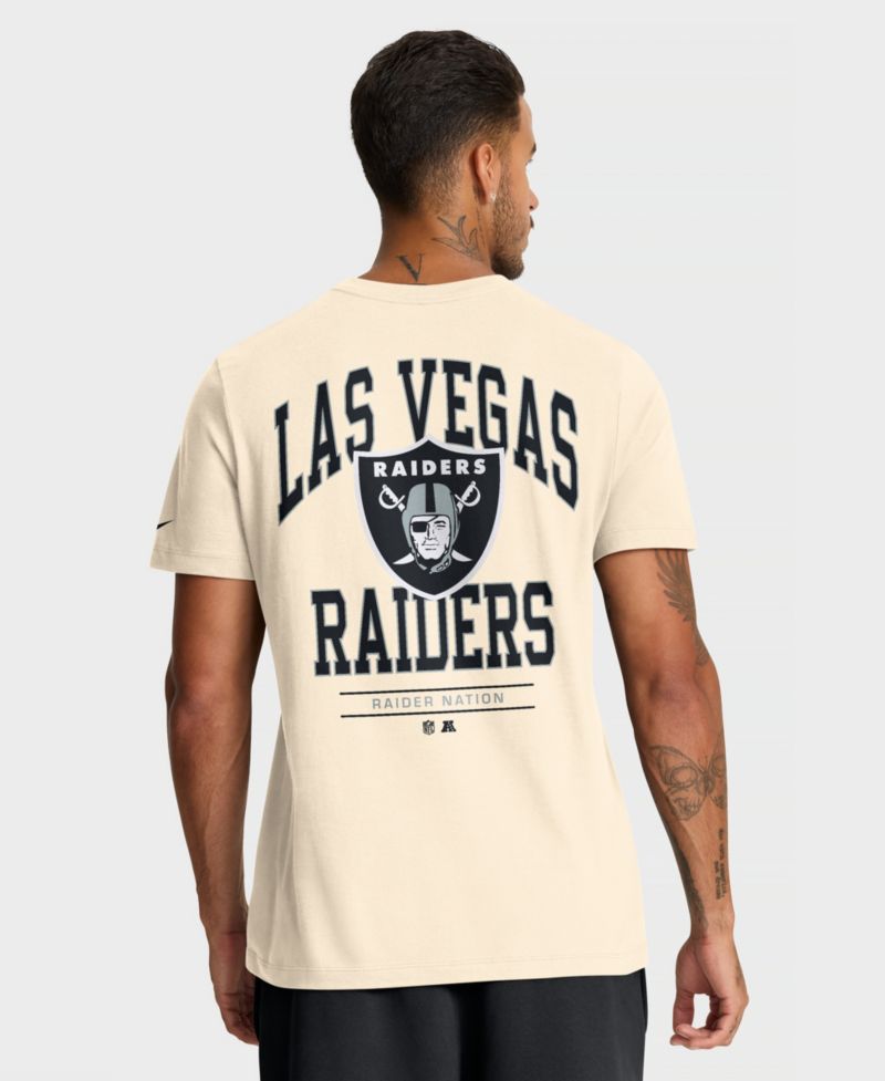Men's Natural Las Vegas Raiders Freestyle Essential T-Shirt