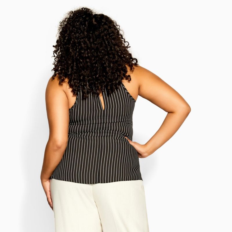 Plus Size Mia Stripe Top