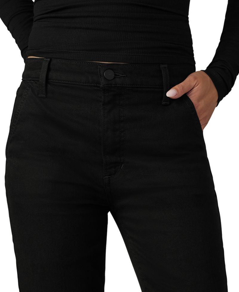 Petite The Molly Wide-Leg High-Waisted Flared Jeans