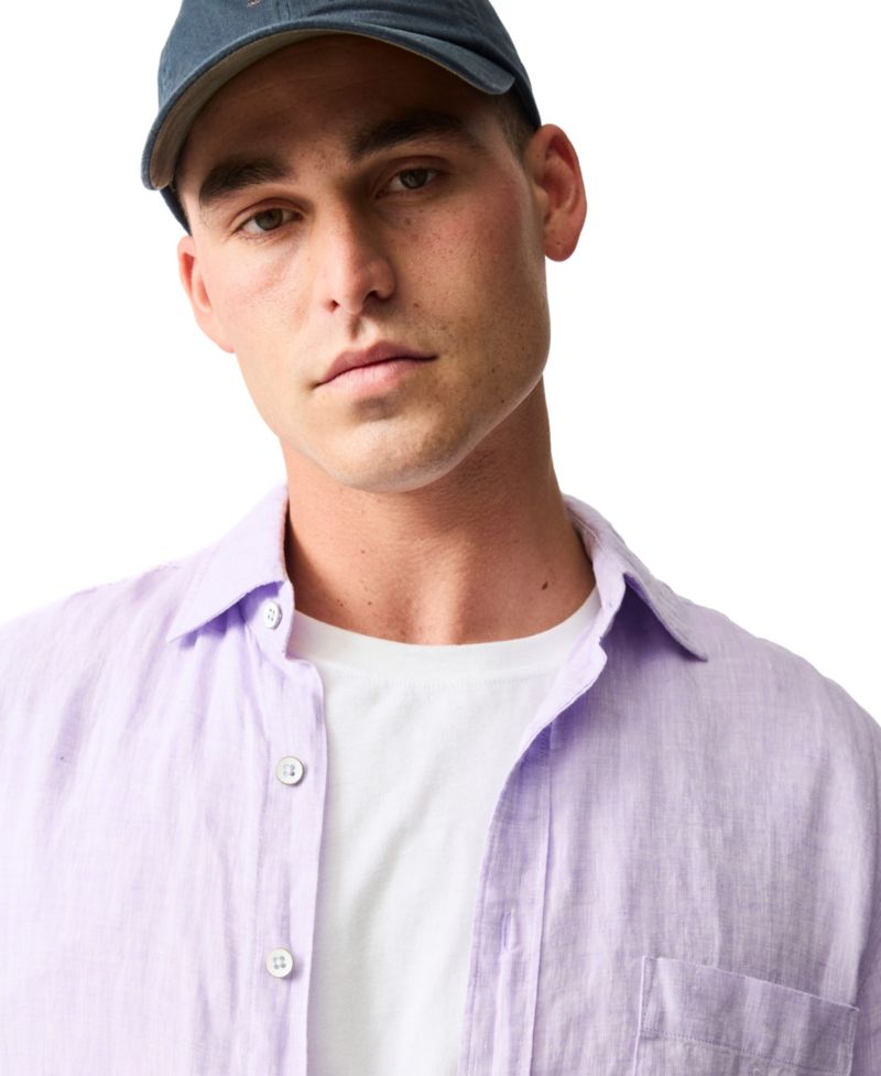 Men's Palm Beach Slim Fit Linen Shirt