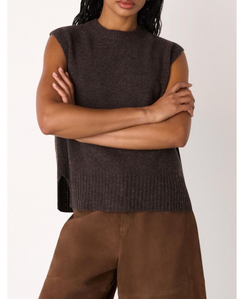 Women's Wool Sleeveless Vest