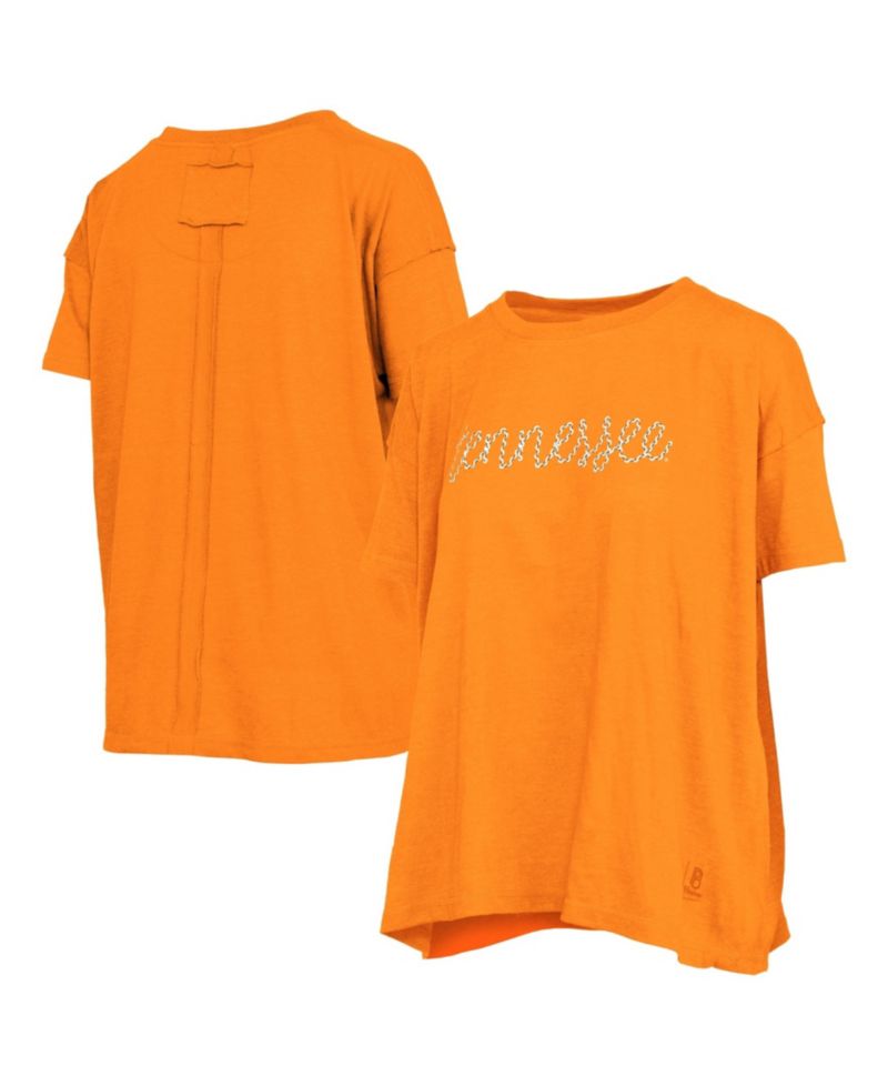 Women's Tennessee Volunteers Oversized Crewneck Script Wordmark T-Shirt