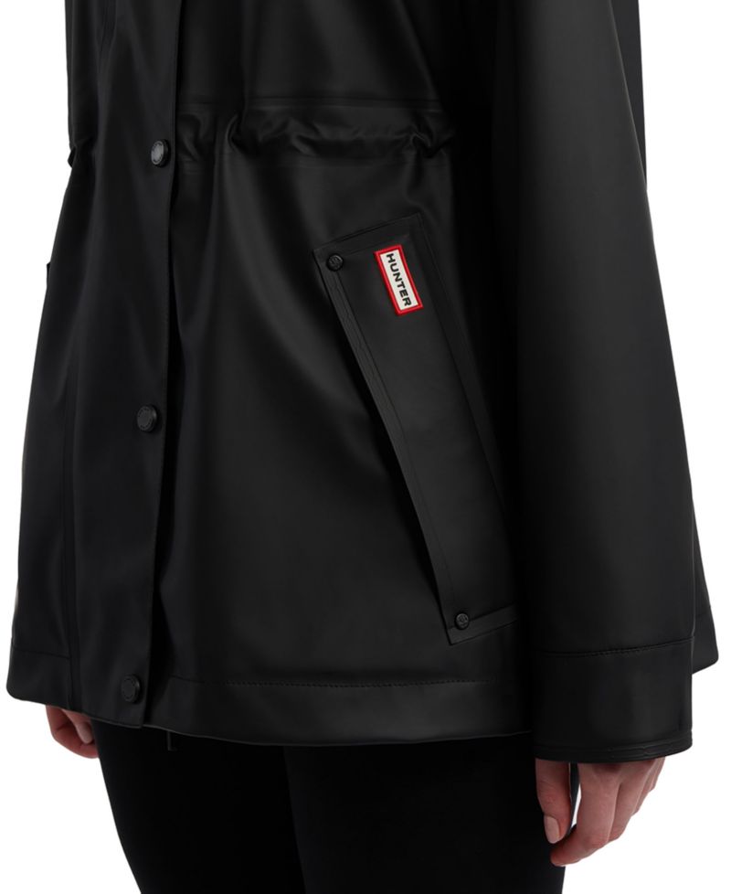 Women's Rubberized Anorak Coat