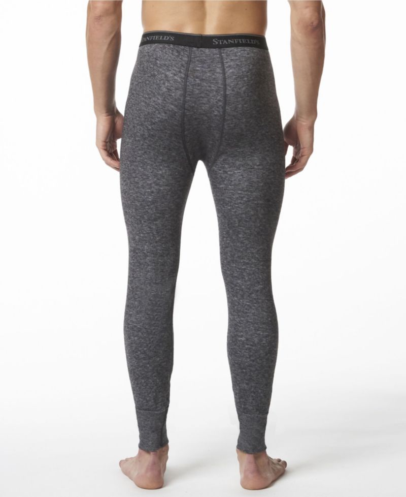 Men's 2 Layer Merino Wool Blend Thermal Long Johns