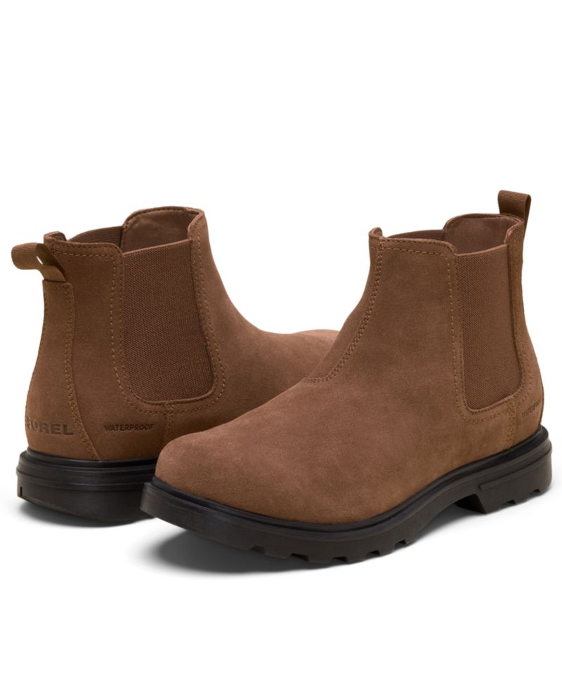 Men's Carson Waterproof Suede Chelsea Boots