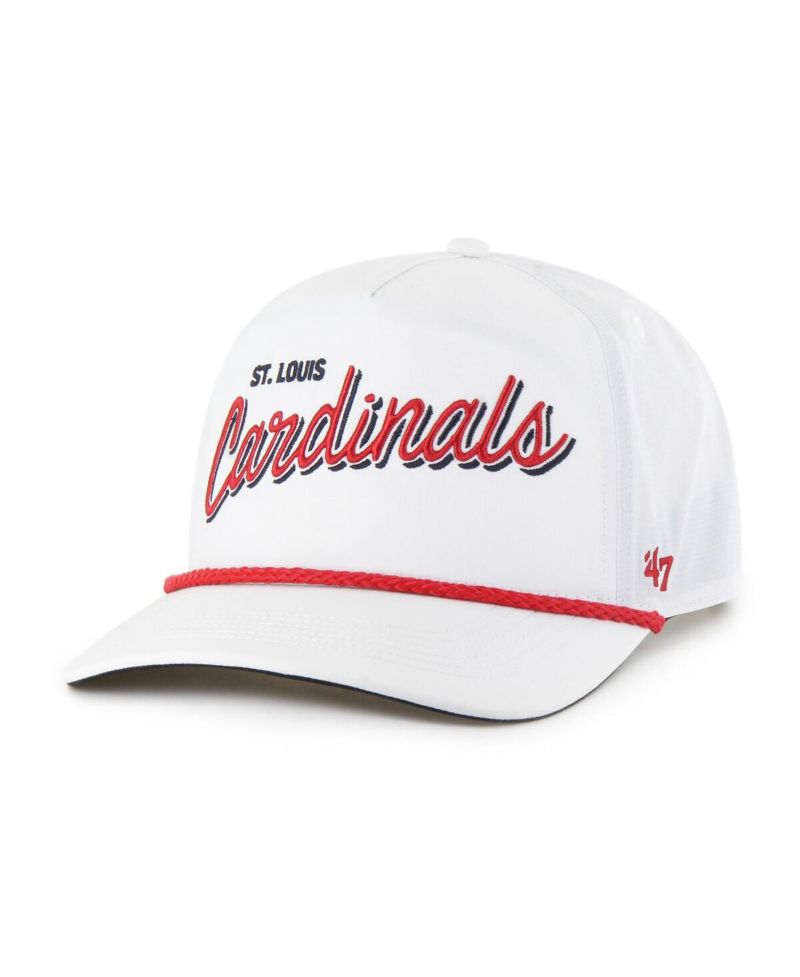 Men's White St. Louis Cardinals Brrr Fairway Hitch Adjustable Hat