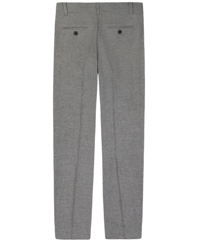 Boys' 8-20 Brushed Herringbone Straight-Leg Pants