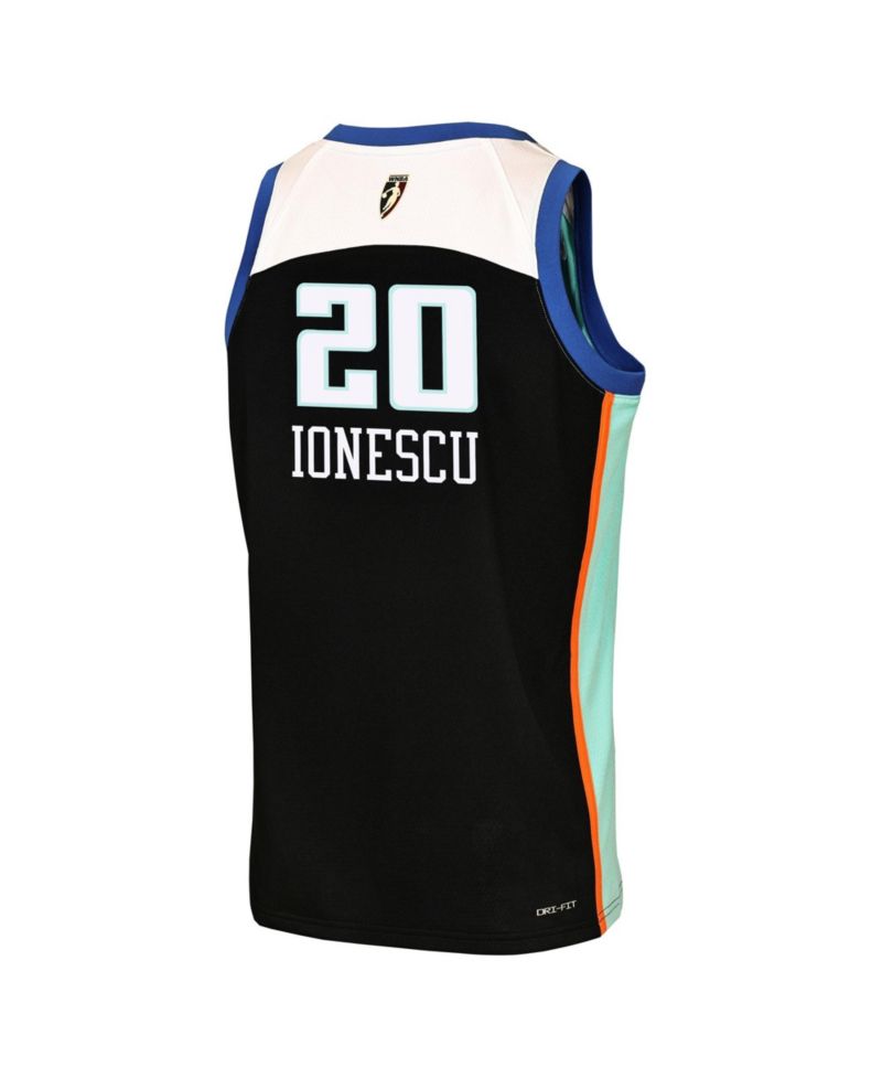 Big Boys and Girls Nike Sabrina Ionescu Black New York Liberty Victory Swingman Jersey - Court Origins