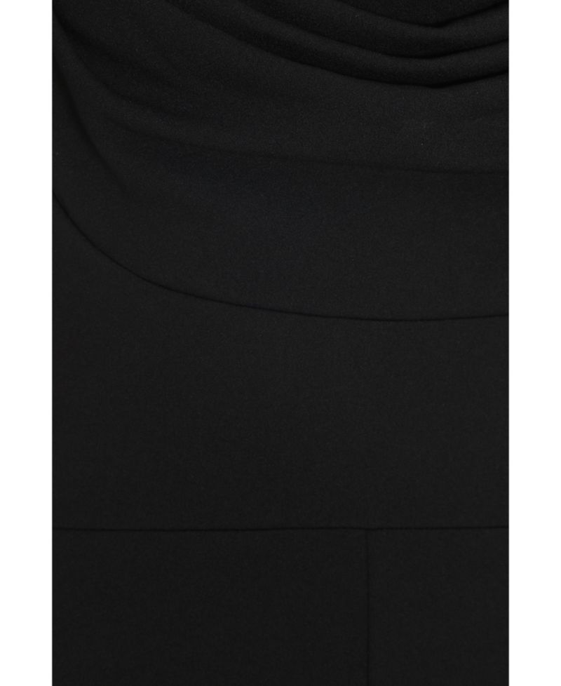 Women's Scuba Crepe Cold Shoulder Palazzo Jumpsuit