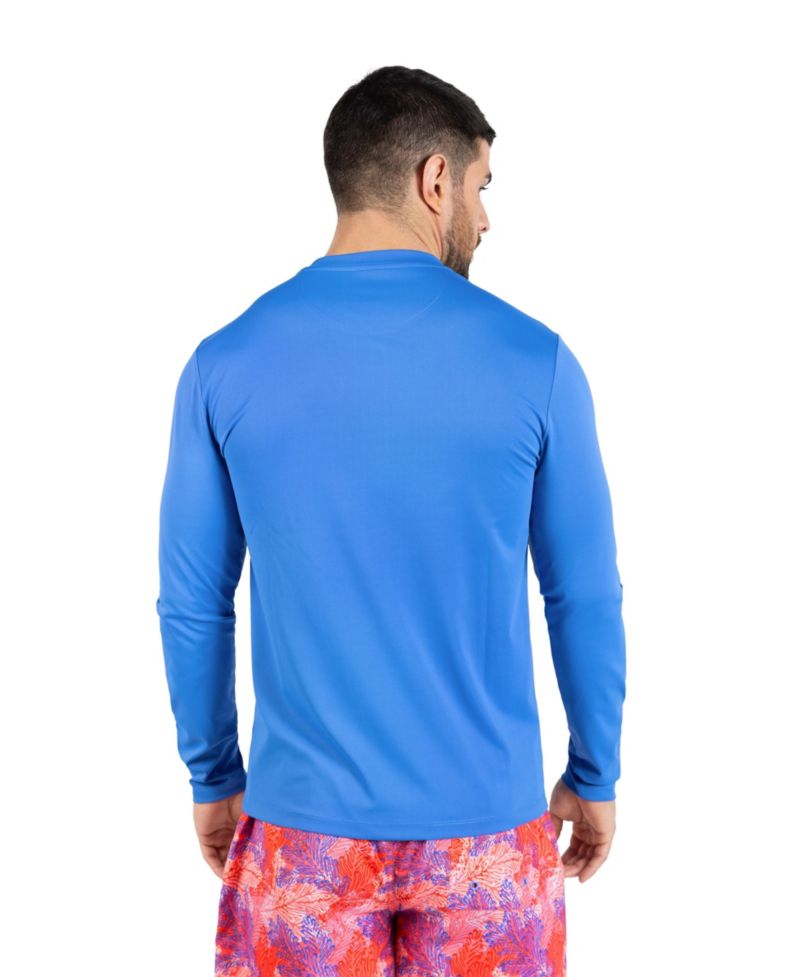 Men's Solid Long Sleeve Rashguard
