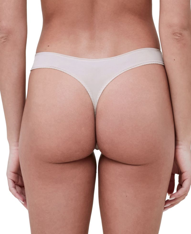 Women's Minx No-Show Comfortable Lace Thong 2 Pack