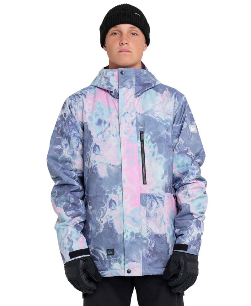Men's Mission Printed Long-Sleeve Jacket