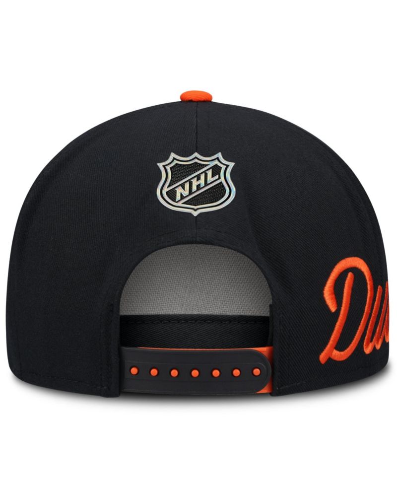 Men's Orange/Black Anaheim Ducks Snapback Hat