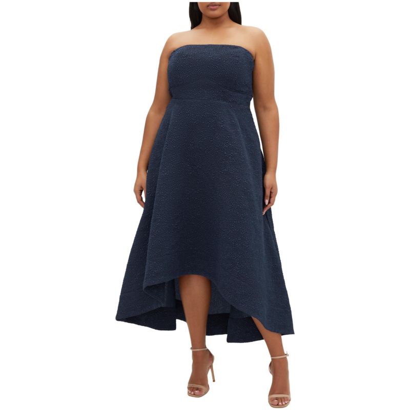Plus Size Tiffany Hi Low Maxi Dress