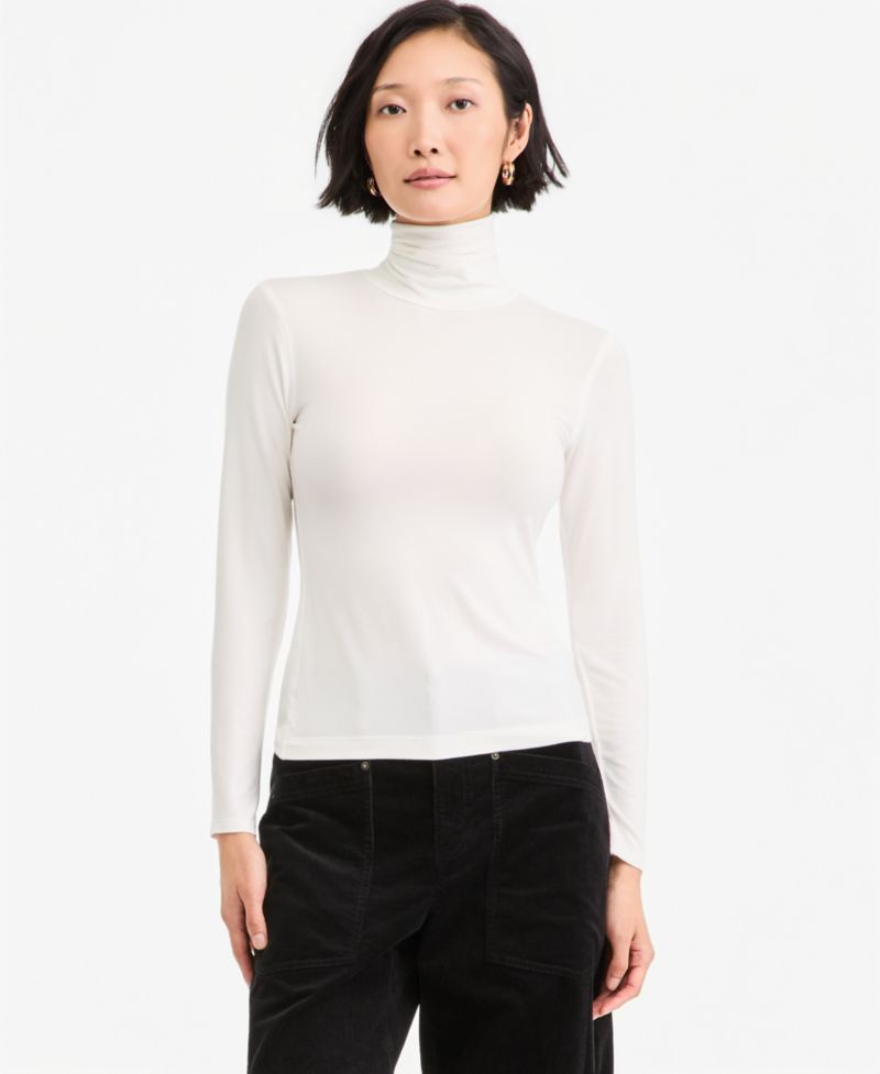 Women's Modal Long Sleeve Turtleneck