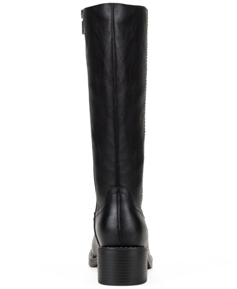 Women's Warblerr Square Toe Tall Boots, Created for Macy's, Regular & Wide Calf