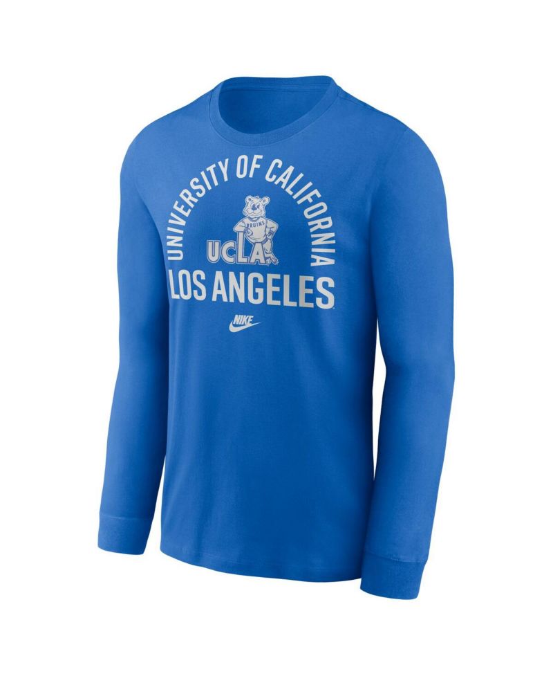 Men's Blue UCLA Bruins Legacy Arched Logo Long Sleeve T-Shirt