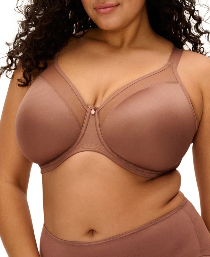 Plus Size Smooth Underwire Molded Non Padded Bra EL4301