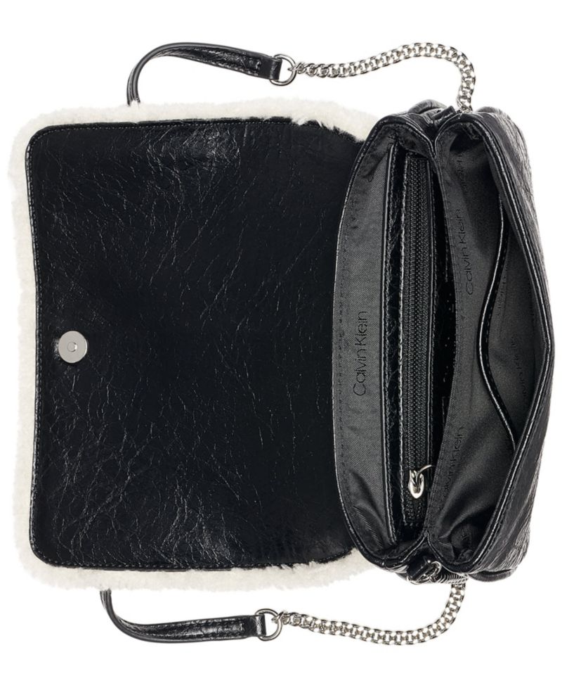 Emma Sherpa Mini Crossbody Handbag