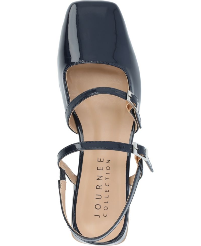 Women's Gretchenn Multi Strap Mary Jane Slingback Flats