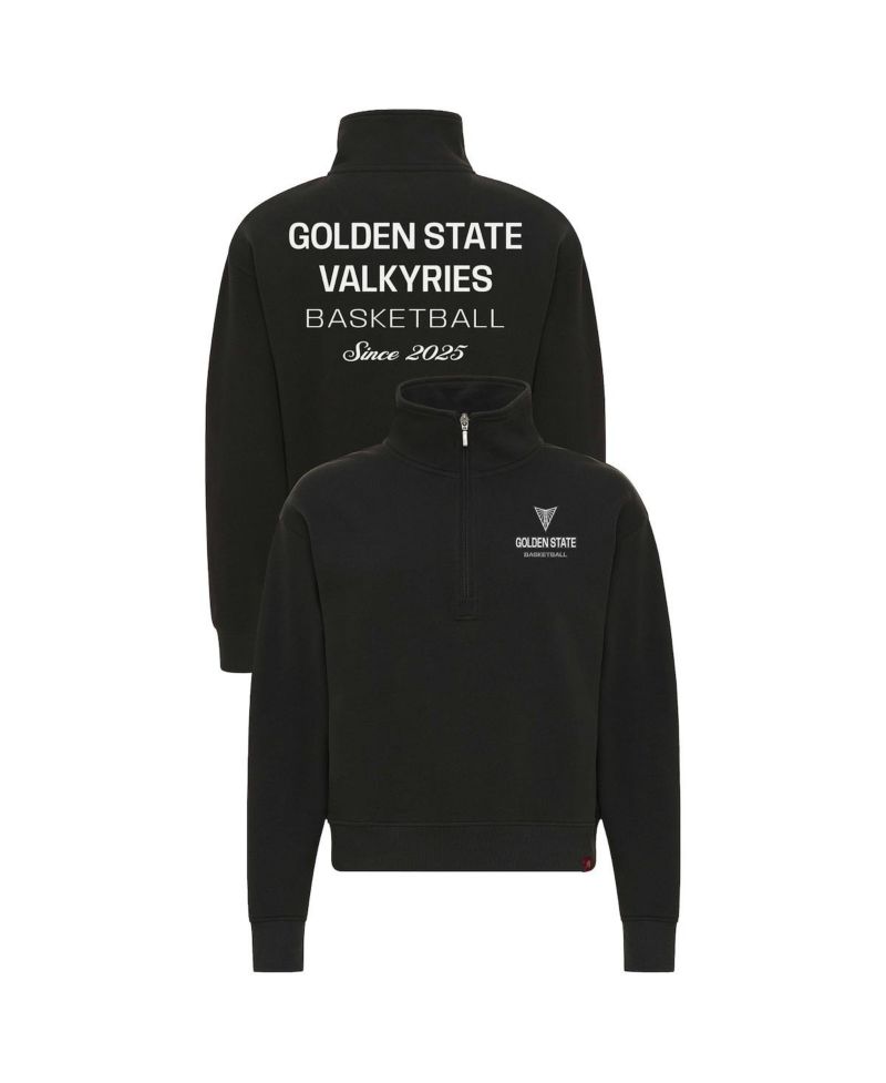 Women's Anthracite Golden State Valkyries Athletic Club Collection Marant Quarter-Zip Pullover Hoodie