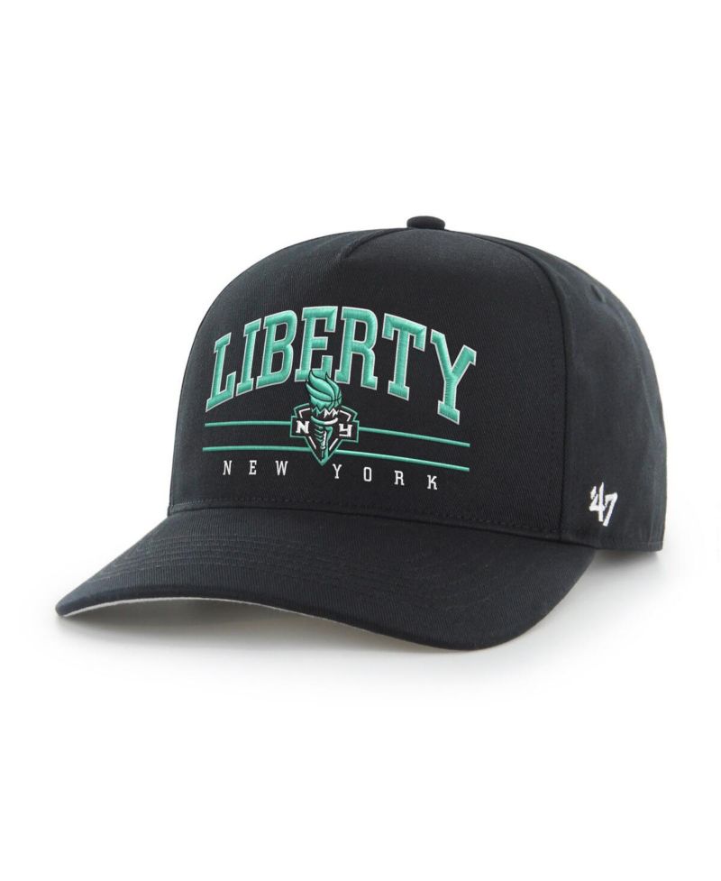 Men's Black New York Liberty Roscoe Hitch Adjustable Hat