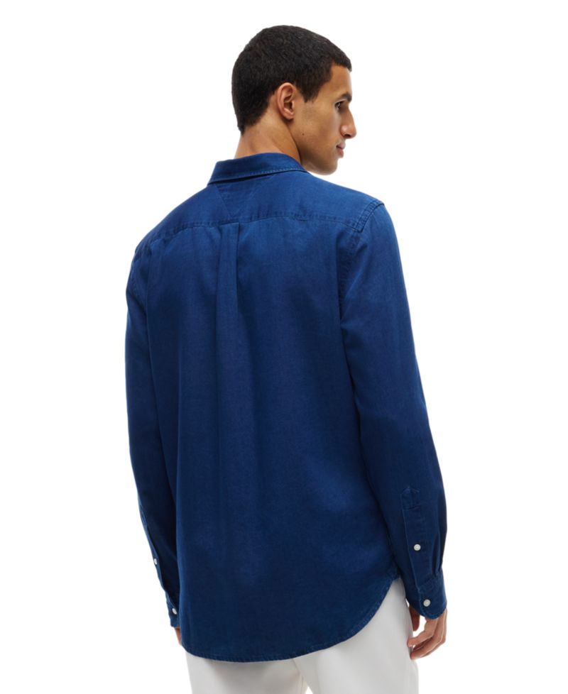 Men's Chambray Regular-Fit Shirt
