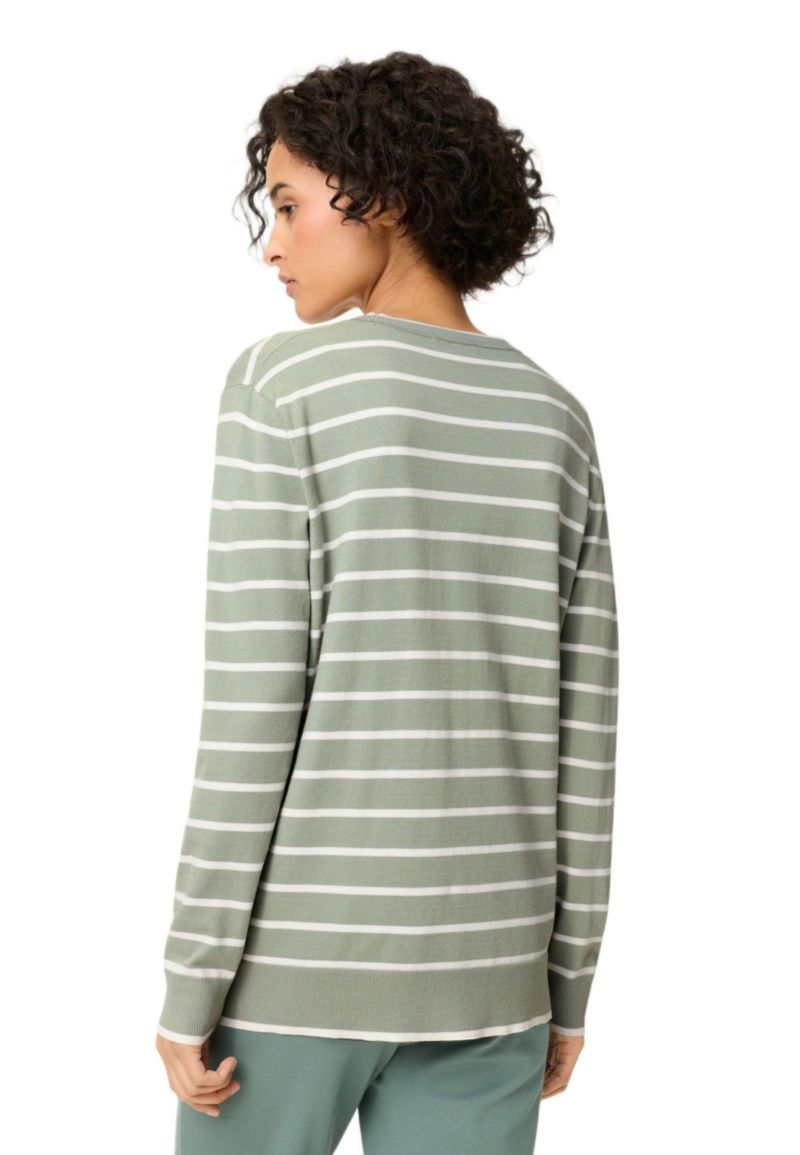 Women's Striped Cardigan