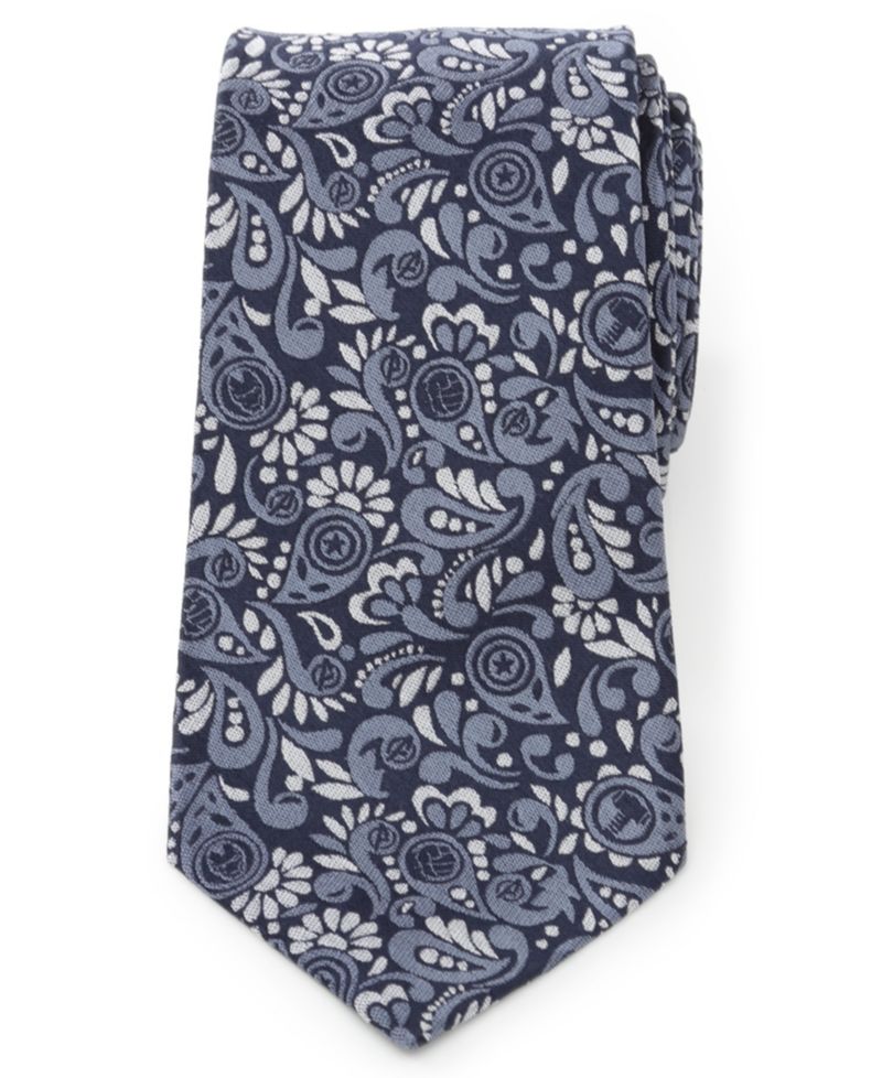 Men's Avengers Paisley Icons Tie