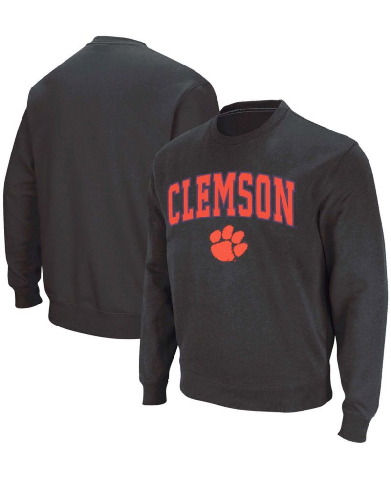 Men's Clemson Tigers Arch & Logo Pullover Sweatshirt