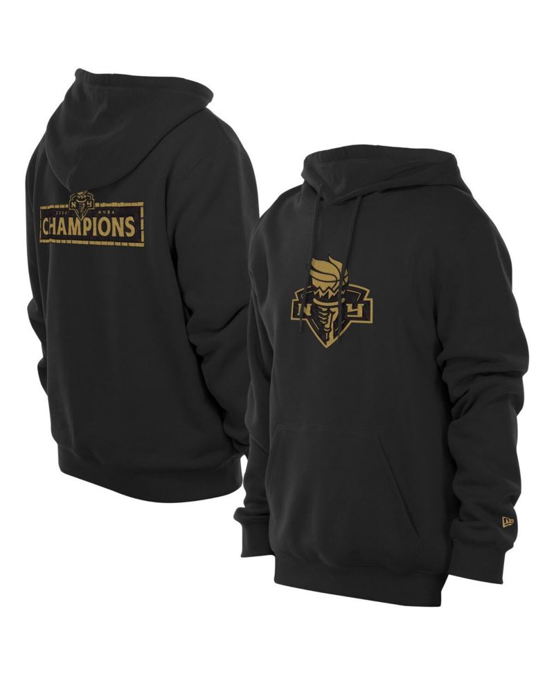 Men's Black New York Liberty Champions Premium Pullover Hoodie
