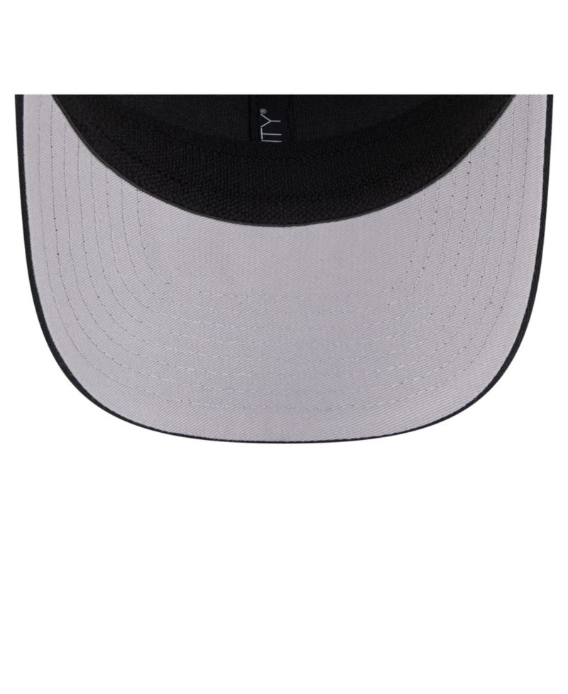 Men's Black Houston Astros Throwback Contest 9SEVENTY Adjustable Trucker Hat