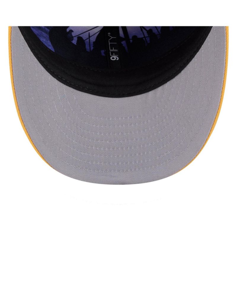 Men's Purple/Gold Minnesota Vikings 2026 NFL Draft On Stage Pre-Curved 9FIFTY Snapback Hat