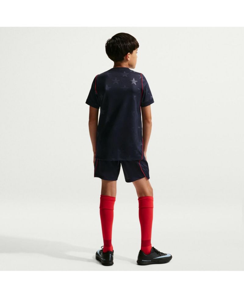 Big Boys and Girls Navy USMNT 2026 Away Stadium Replica Shorts